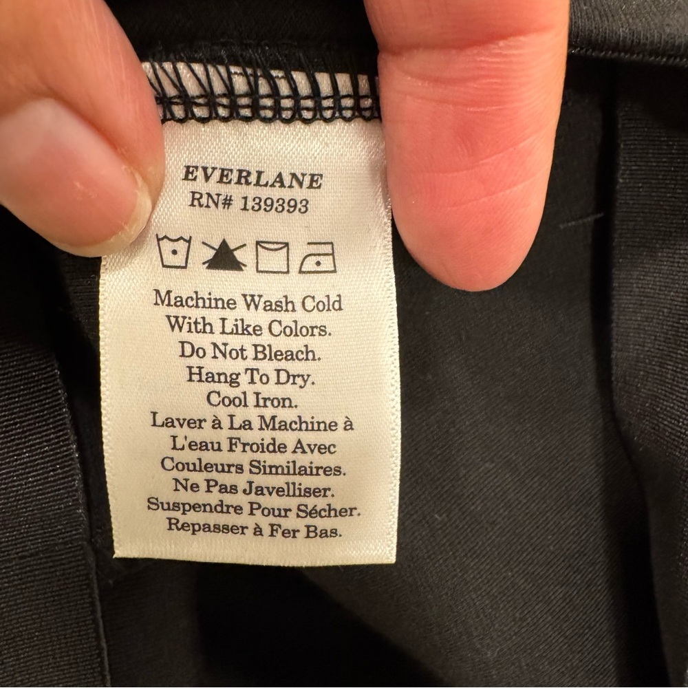 Everlane The Dream Kick Flare Ponte Pants Size M Black Neutral Office Casual - Picture 6 of 11